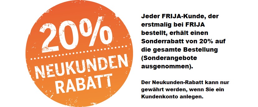 Neukundenrabatt