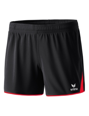 ERIMA Damen CLASSIC 5-C Shorts schwarz/rot