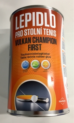 Tischtennis Belagkleber VULKAN Champion first, 1000 ml