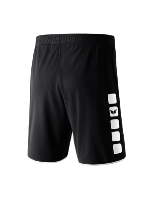 ERIMA CLASSIC 5-C Shorts schwarz/weiß