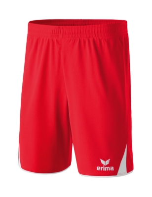 ERIMA CLASSIC 5-C Shorts rot/weiß
