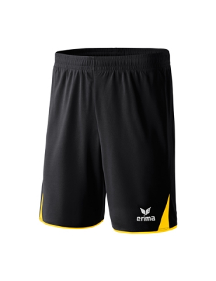 ERIMA CLASSIC 5-C Shorts schwarz/gelb