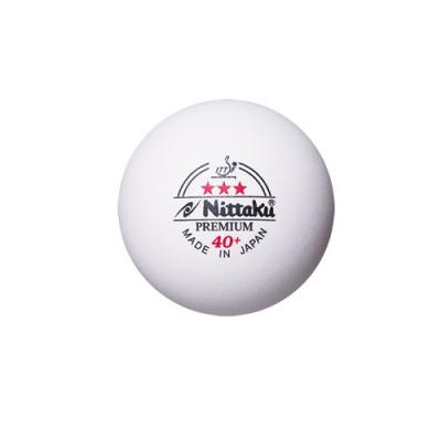 Nittaku Ball Premium 40+ *** Cell Free 120er weiss