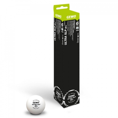 GEWO Ball Ultra SLP 40+ *** 6er weiß