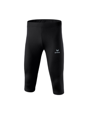 ERIMA Performance 3/4 Laufhose schwarz