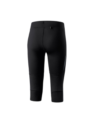 ERIMA Damen Performance 3/4 Laufhose schwarz