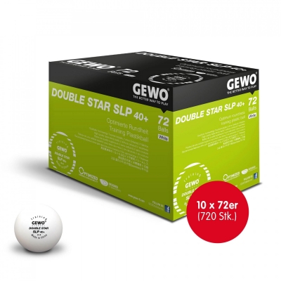 GEWO Ball Double Star SLP 40+ 10x 72er (720 Bälle)