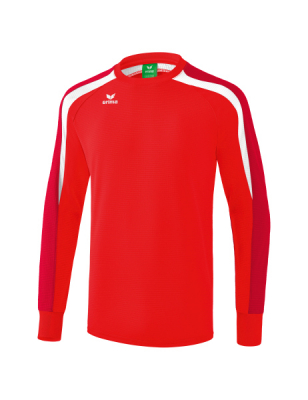 ERIMA Liga 2.0 Sweatshirt rot/dunkelrot/weiß