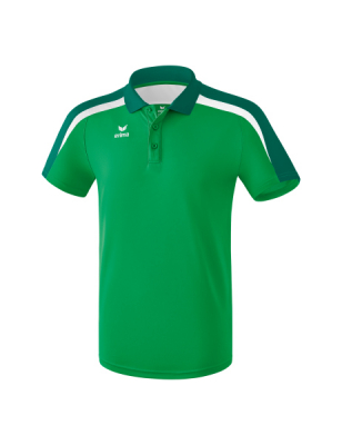 ERIMA Liga 2.0 Poloshirt smaragd/evergreen/weiß