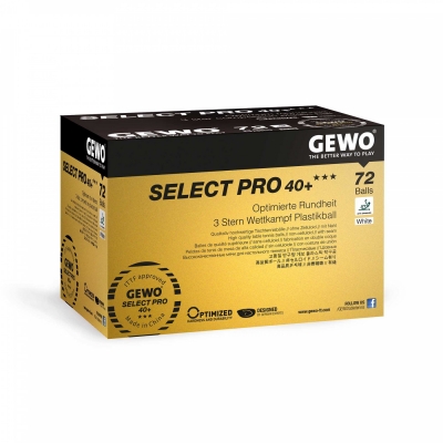 GEWO Ball Select Pro 40+ *** 72er