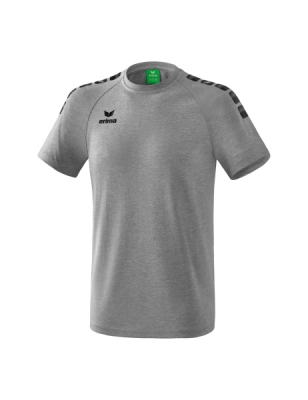 ERIMA Essential 5-C T-Shirt grau melange/schwarz