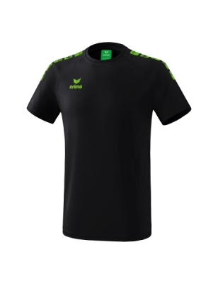 ERIMA Essential 5-C T-Shirt schwarz/green gecko