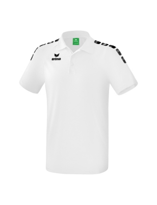 ERIMA Essential 5-C Poloshirt weiß/schwarz