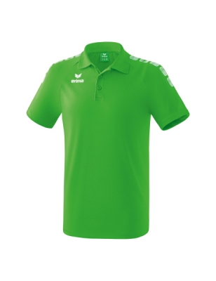 ERIMA Essential 5-C Poloshirt green/weiß