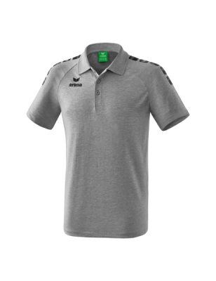 ERIMA Essential 5-C Poloshirt grau melange/schwarz