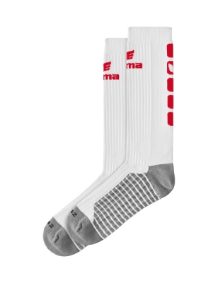 ERIMA CLASSIC 5-C Socken lang weiß/rot