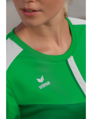 ERIMA Damen Squad T-Shirt fern green/smaragd/silver grey