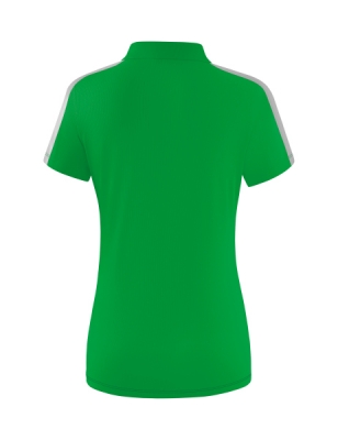 ERIMA Damen Squad Poloshirt fern green/smaragd/silver grey