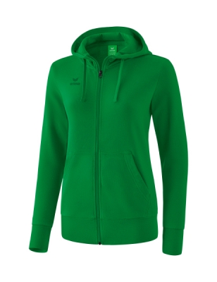 ERIMA Damen Kapuzensweatjacke smaragd