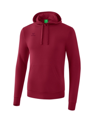 ERIMA Kapuzensweat bordeaux