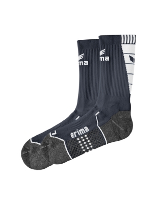 ERIMA Trainingssocken slate grey/weiß