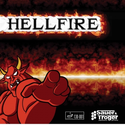 S + T Belag Hellfire (langnoppe)