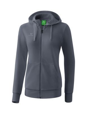 ERIMA Damen Kapuzensweatjacke slate grey