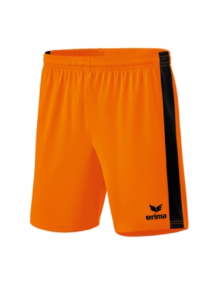 ERIMA Retro Star Shorts new orange/schwarz