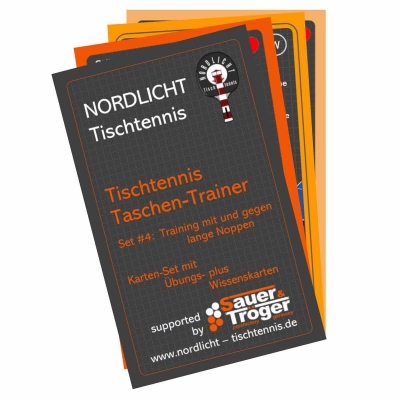 Taschen-Trainer Training mit und gegen lange Noppen