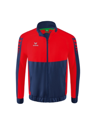 ERIMA Six Wings Präsentationsjacke new navy/rot