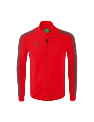 ERIMA Essential Team Tracktop Jacke rot/slate grey