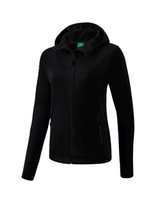 ERIMA Damen Softshelljacke Performance schwarz