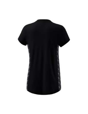 ERIMA Damen Essential Team T-Shirt schwarz/slate grey