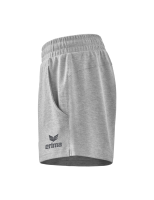 ERIMA Damen Essential Team Sweatshorts hellgrau melange