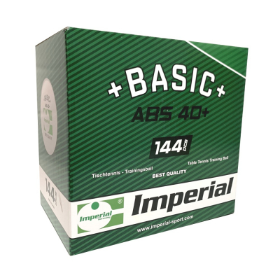 Imperial Trainingsball ABS Basic 40+ (144er - weiß)