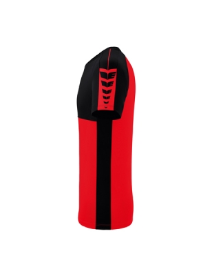 ERIMA Six Wings T-Shirt rot/schwarz