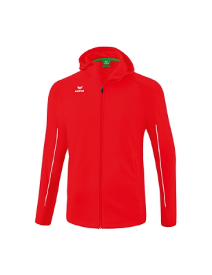 ERIMA LIGA STAR Trainingsjacke mit Kapuze rot/weiß