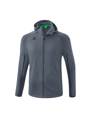 ERIMA LIGA STAR Trainingsjacke mit Kapuze slate grey/schwarz