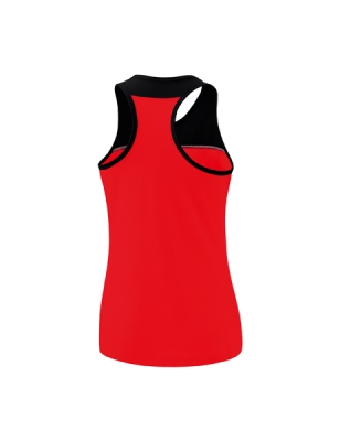 ERIMA Damen CHANGE by erima Tanktop rot/schwarz/weiß