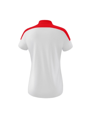 ERIMA Damen CHANGE by erima Poloshirt weiß/rot/schwarz