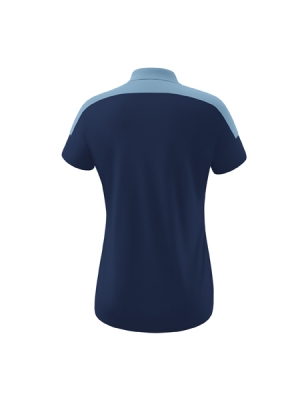ERIMA Damen CHANGE by erima Poloshirt new navy/faded denim/weiß