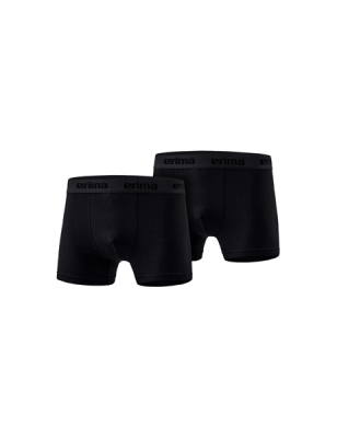 ERIMA 2-Pack Boxershorts schwarz