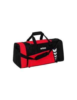ERIMA SIX WINGS Sporttasche rot/schwarz