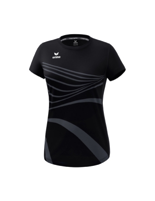 ERIMA Damen RACING T-Shirt schwarz