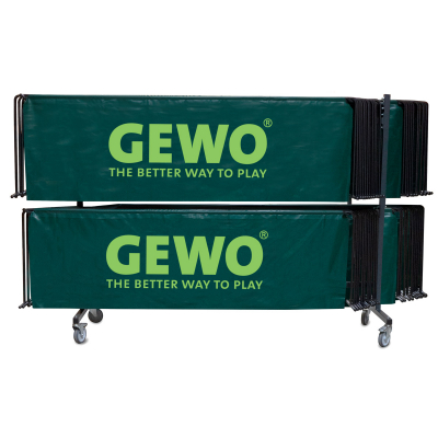 GEWO Transportwagen by SYPRO® für 48 Umrandungen, zweistöckig