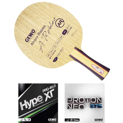 GEWO Schläger: Holz Alvaro Robles OFF- mit Hype XT Pro 40 + Proton Neo 375