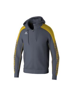 ERIMA EVO STAR Trainingsjacke mit Kapuze slate grey/gelb