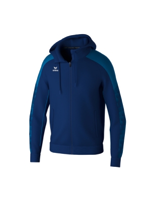 ERIMA EVO STAR Trainingsjacke mit Kapuze new navy/mykonos blue