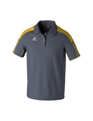 ERIMA EVO STAR Poloshirt slate grey/gelb