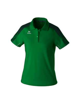 ERIMA Damen EVO STAR Poloshirt smaragd/pine grove